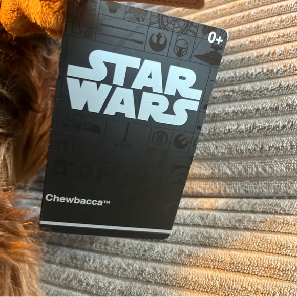 Disney Star Wars Chewbacca Big feet Plush New - Picture 2 of 10
